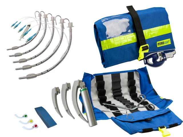 Intubationstasche AEROcase wahlweise mit Füllung, Intubationsset in Modultasche