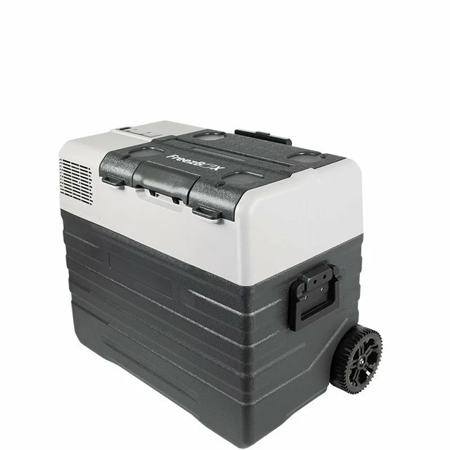Mobile Kompressor Kühlbox Freezbox 52l Kühlschrank Auto Camping mit Rollen Mobile Kompressor Kühlbox Freezbox 52l Kühlschrank Auto Camping mit Rollen