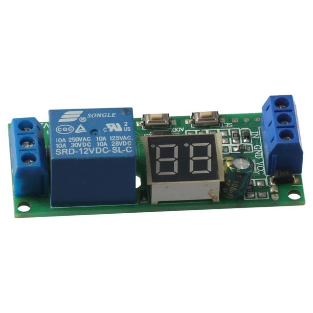 TIMER CA MODULO Interruttore Ciclo Infinito On/off Con Ritardo Ciclo - Foto 11