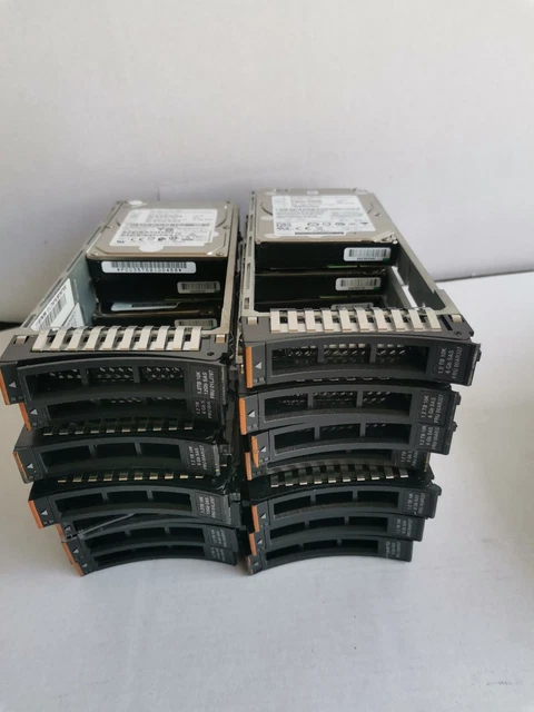 LOT OF 14  01LJ787 01LJ794 01LJ796 IBM V7000 G2 1.2TB 10K 6G 2.5" SAS Hard Drive