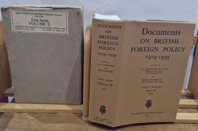 Documents on British Foreign Policy, 1919-1939 first series volume 2