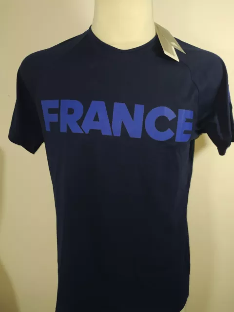 Tee-shirt Neuf Officiel Équipe France Olympique Taille 180cm adulte  Maillot