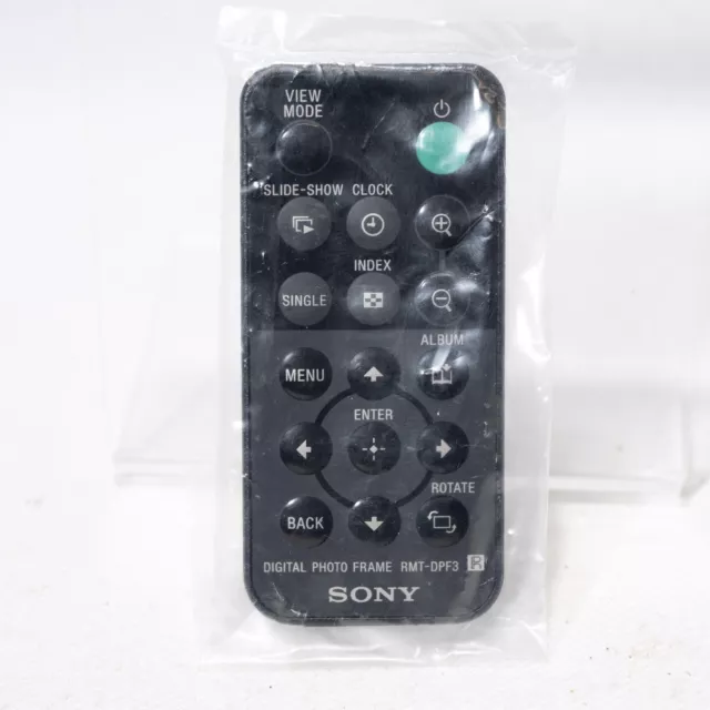 Sony RMT-DPF3 Digital Photo Frame Remote Control - Genuine - Tested & Working!