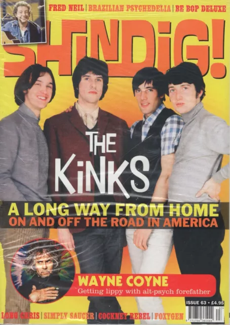 Shindig! Magazine Issue #63, The Kinks A Long Way From Home On And Off The Road