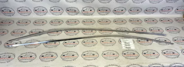 1959 1960 Impala Drip Rail Moldings, Pair, Mouldings
