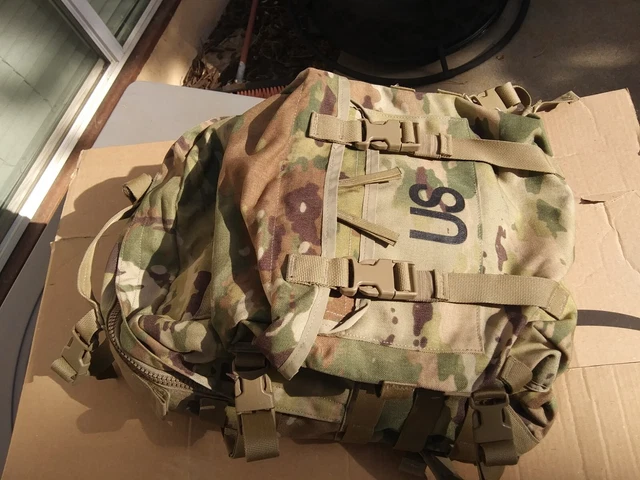 USGI [MOLLE II] OCP MULTICAM 3-DAY ASSAULT PACK MILITARY BACKPACK with STIFFENER