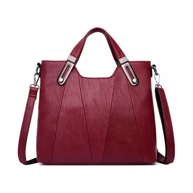 Women Tote Bag Top Handle Handbag Ladies  Leather Multi Pockets Travel Crossbody