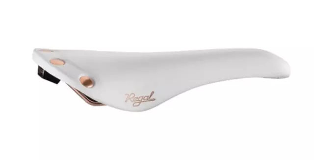 Selle San Marco Regal weiss Sattel Vintage Retro Urban Rennrad NEU