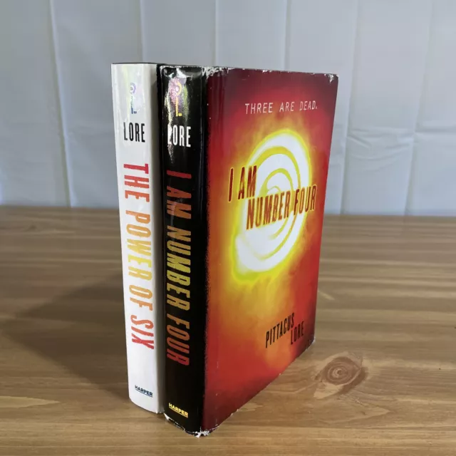 I am number book series lot of 2 I Am Number Four The Power Of Six HC