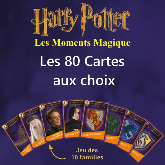 Carte Harry Potter Française 67/80 Warner Bros 2001 Trading Card