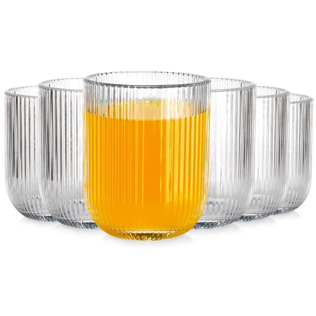Vaisselle Lave-vaisselle Lot De 6 Verres à Bière Krosno 500ml - Collection Splendour Verre Cristallin Transparent Chope De Biere