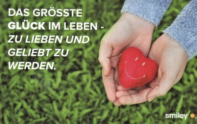 Smiley Karte BSB Geburtstag Glückwunsch Grußkarte Humor Lachen Minikarte Zitat