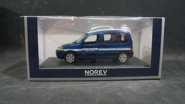 Miniature Norev neuve Die cast 1/43 citroen berlingo gendarmerie, 155713
