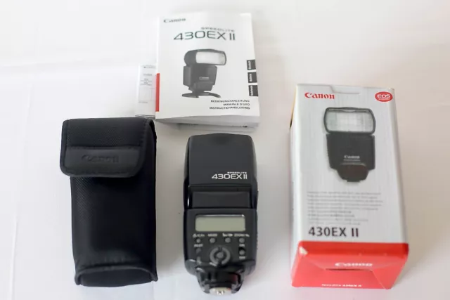 canon speedlite 430ex ii flash