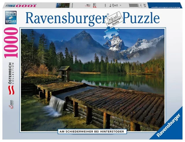 Ravensburger Puzzle 17262 - Schiederweiher bei Hinterstoder - 1000 Teile Puzzle