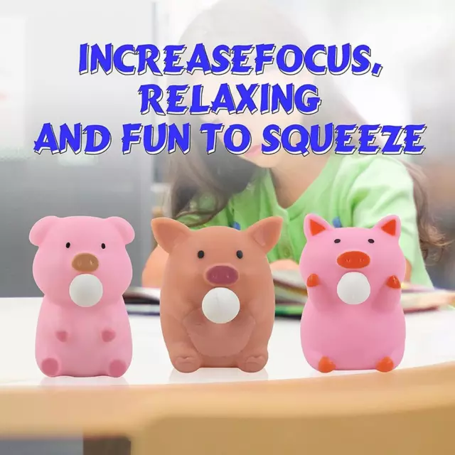 Nuevo juguete de ventilación artificial divertido para aliviar el estrés juguete de cerdizo