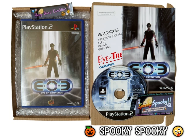 EOE EVE OF EXTINCTION Sur Sony PS2 – Bon état, Jeu Complet