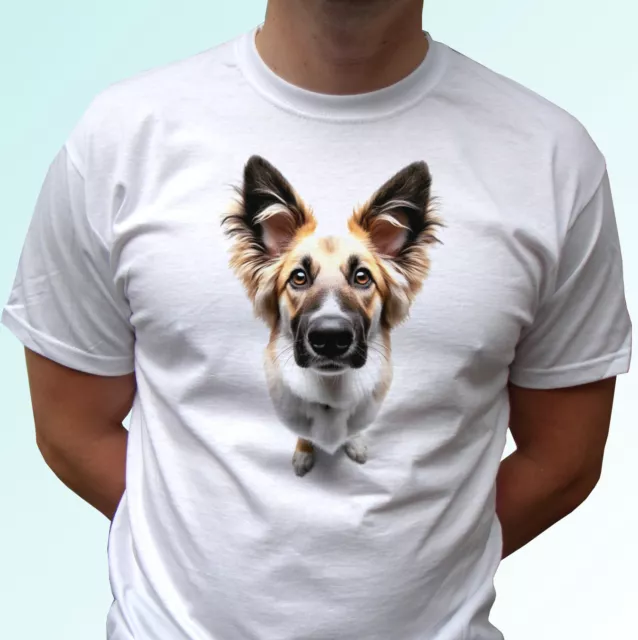 T-shirt German Shepherd t-shirt cane alsaziano maglia regalo uomo donna bambini taglie bambino