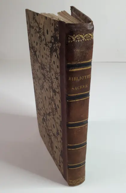 CHARLES NODIER - Bibliothèque sacrée grecque-latine; comprenant... - 1826