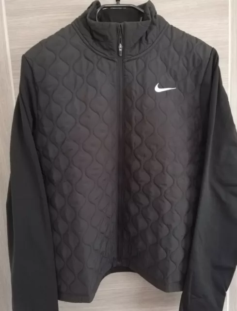 Nike running essentials aerolayer jacket in black cheap