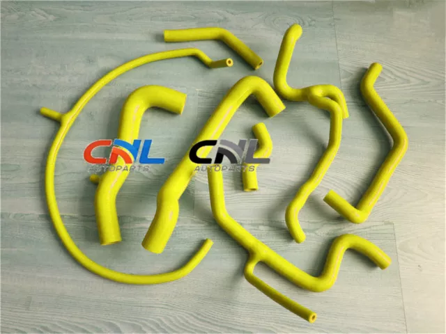 For Vw Golf/Jetta Mk3 A3 Vr6 2.8/2.9 Aaa/Abv Non-Us Silicone Coolant Hose Yellow