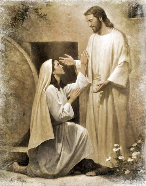 THE RESURRECTED JESUS Appears To His DOUBTING THOMAS DT2 8x10 