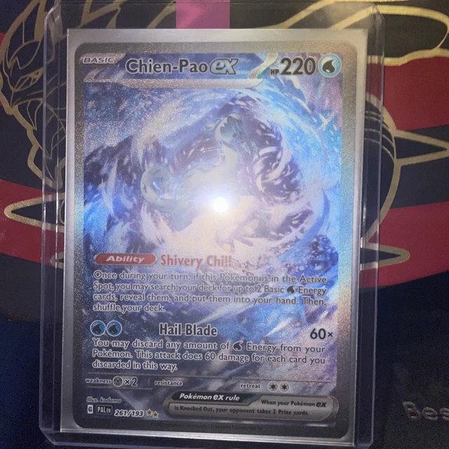 Pokmon TCG Chien-Pao ex Scarlet & Violet - Paldea Evolved 261/193