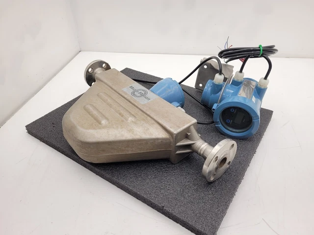 Micro Motion Mass Flow Coriolis Meter Sensor R100S128NQBZEZZZZ +Transmitter 1"