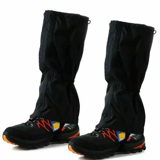 Adult Child Outdoor Hiking Boot Gaiter Waterproof Snow Leg Legging-Cover Hunting