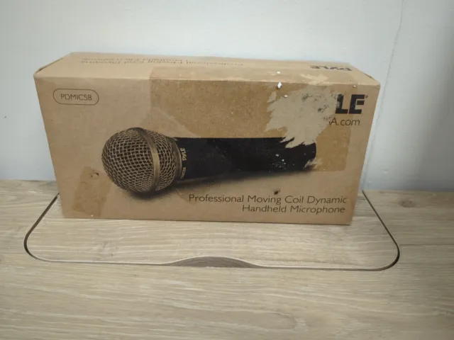 PYLE Professional Moving Coil Dynamic Handheld Microphone (PDMIC58)5m Cable