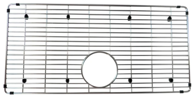 Rejilla fregadero de cocina Blanco 235011 acero inoxidable 27,19 x 13,39 pulgadas - 1 pieza