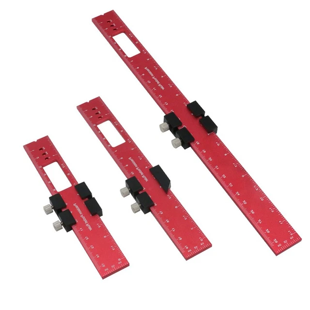 Strumenti professionali per la lavorazione del legno righello scriba metrica e misura imperiale