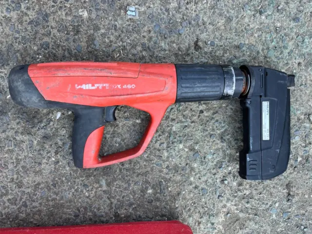 Hilti DX 460 automatic powder actuated + mx 72 fastening tool