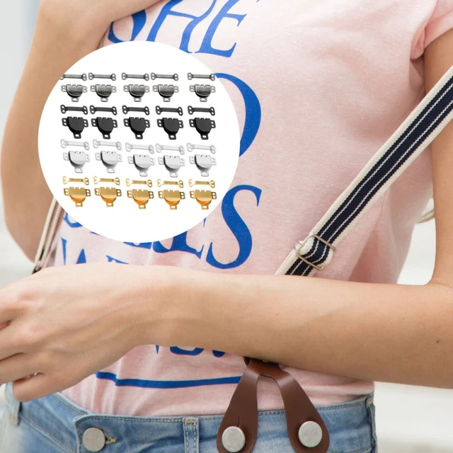 100 Pcs Hosen Haken Gemischte Farbe 100 Set Kupfer Knöpfe Für Jeans