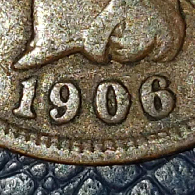 1906 Indian Head Penny/Cent (VG)