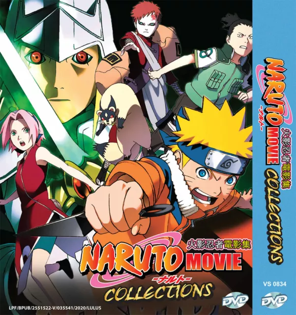 Anime DVD Naruto Season 1 & 2 (Episode 1 - 720 End) Complete English Dubbed