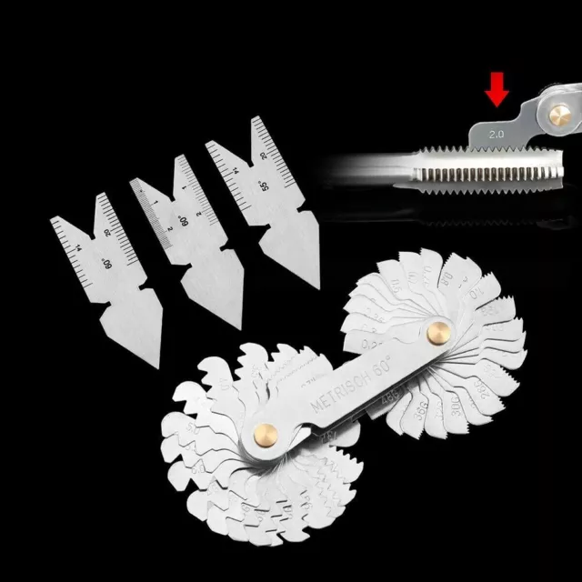 Ensemble d'outils de jauge de coupe à fil à vis haute performance avec 4 jauge