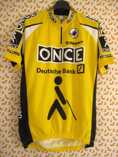 Maillot Cycliste Vintage Cannondale Saeco – Taille L, Rouge, Année 1998