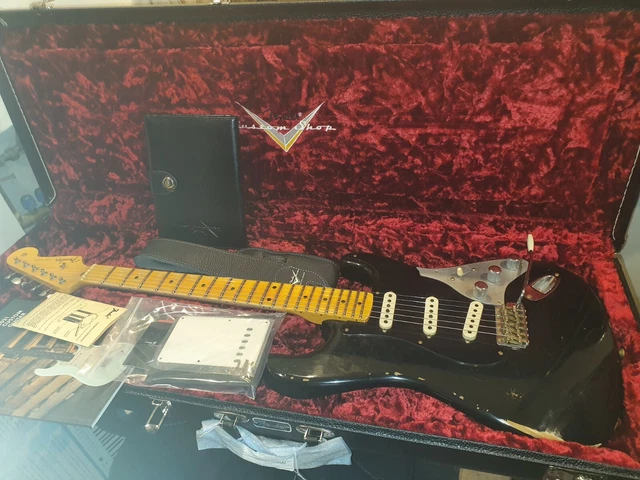 Fender Stratocaster Custom Shop Poblano Ii Relic Baseball Bat Limited Edition