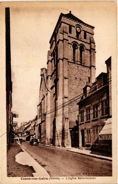 CPA AK COSNE-sur-LOIRE - L'Église St-JACQUES (456380)