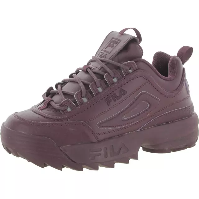 FILA WOMENS DISRUPTOR II Purple Athletic and Training Shoes 7 Medium (B ...