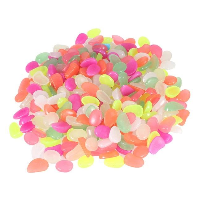 300 piezas Acuario Brillante Decorativo Acuario Simulación Adolescente Leu