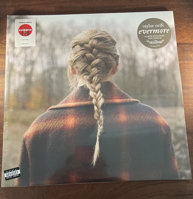 TAYLOR SWIFT Evermore (Limited Edition, Red Vinyl 2 LP) Sealed Target