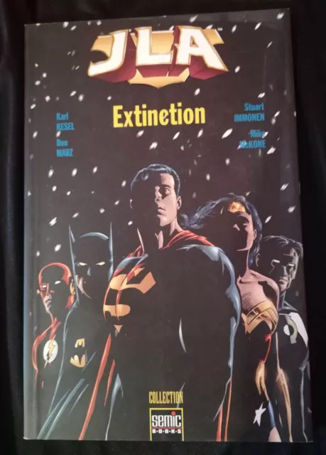 DC  Comics JLA Justice League of America Extinction Immonen Kesel Semic Books