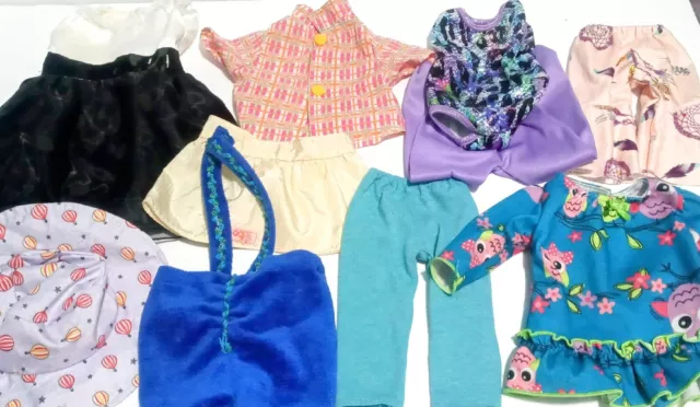 18" Doll Clothes Lot 10 Pieces My Life As Our Generation American Girl Battat 18" Doll Clothes Lot 10 Pieces My Life As Our Generation American Girl Battat