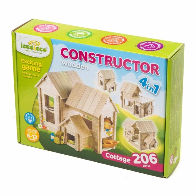 Igroteco Costruttore, Cottage 4in1, 206