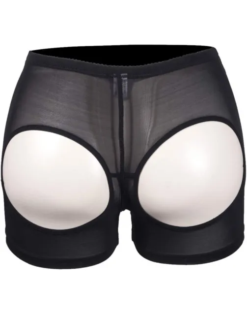 Womens Padded Butt Lifter Hip Enhancer Booty Shorts Shaper Buttock Shapewear  US