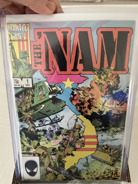 Marvel Comics THE ‘NAM #1-84/*85-87 PUNISHER Invades The ‘Nam COMPLETE SERIES VG