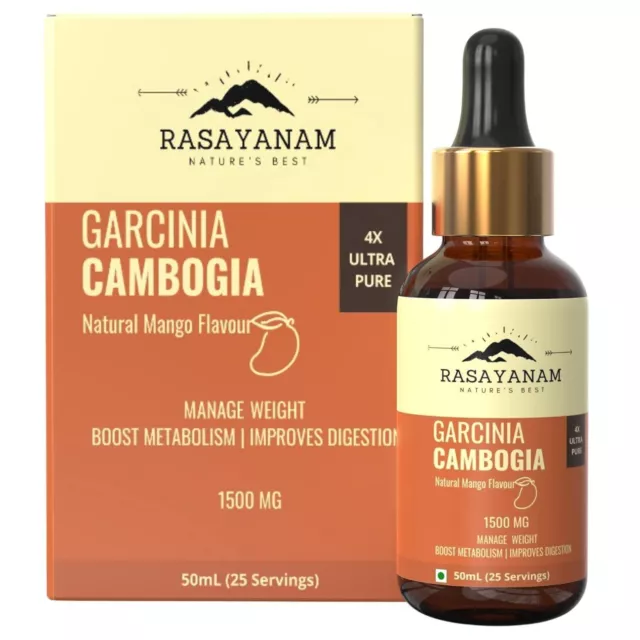 Rasayanam Garcinia Cambogia 1500mg (50 ml mango flavor)