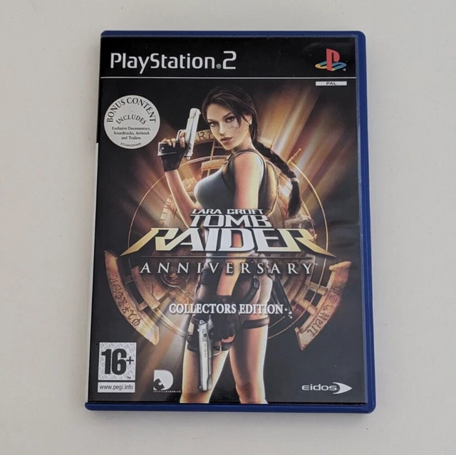 Sony PlayStation 2 – Lara Croft Tomb Raider : Anniversary – Jeu Complet, Bon état